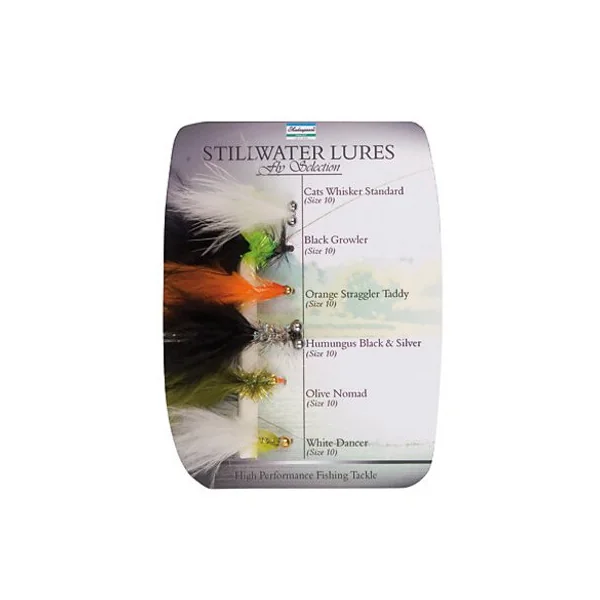 Shakespeare Fly Selection No.5 Stillwater Lures 6pc