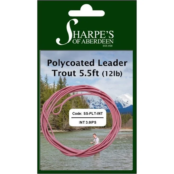 Sharpes Polyleader 5.5ft Trout 12lb