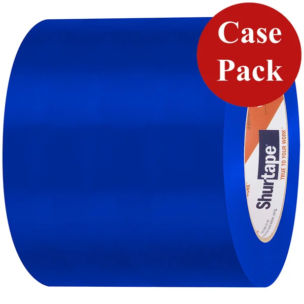 Shurtape UV-Resistant Marine Hull Preservation Tape - 96MM - 33M Roll - Straight Edge Blue *Case of 12 Rolls* [105750C]