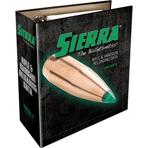 Sierra 6th Edition Rifle & Handgun Reloading Manual (Ring Bound)