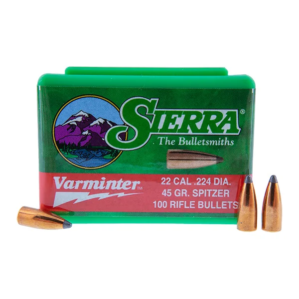 Sierra Varminter Bullet Heads (100 Box)