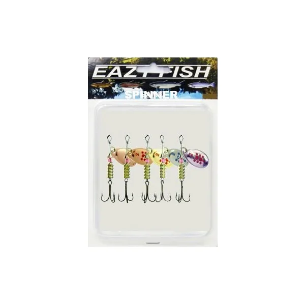 Silverbrook Eazy Fish Assorted Spinner Kit Size