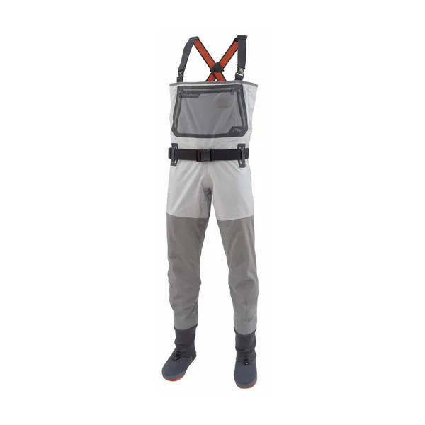 Simms 12199-255-36 Cinder G3 Guide Stockingfoot Wader - Medium Short (9-11 Foot)