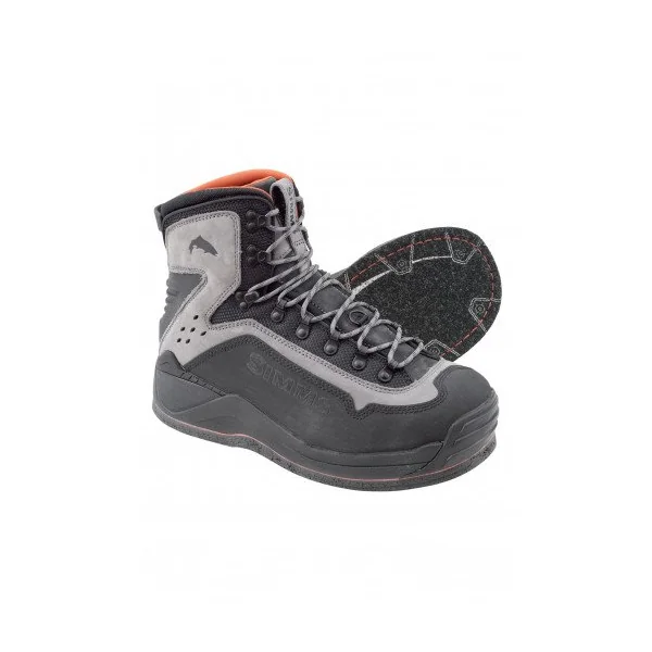 Simms 2018 G3 Guide Felt Sole Wading Boots Steel Grey