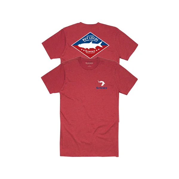 Simms Badge Tarpon Short Sleeve T-Shirt - 2X-Large