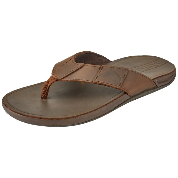 Simms Bimini Flip Sandal Hickory