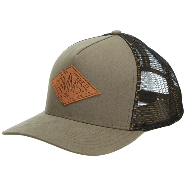 Simms Double Haul Trucker Hat Smokey Olive