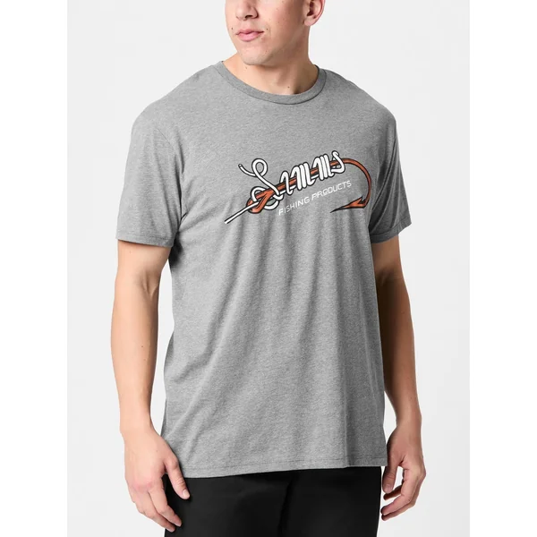 Simms Hook & Loop Short Sleeve Shirt Athletic Heathr