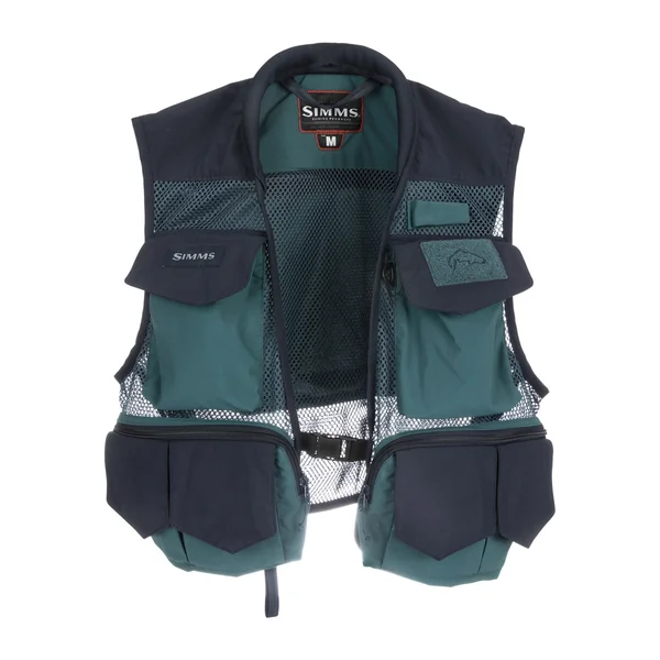 Simms Tributary Vest Deep Sea Green