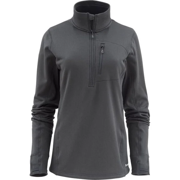 Simms Womens Fleece Midlayer 1/2 Zipper Jacket