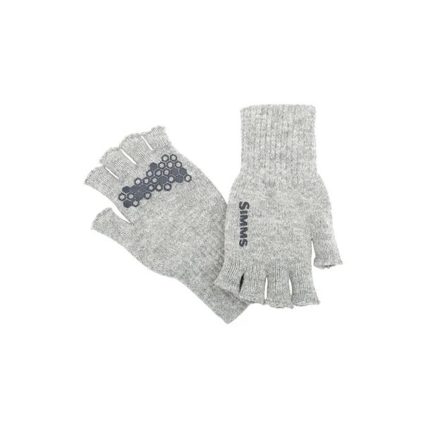 Simms Wool Half Finger Gloves - Large/X-Large