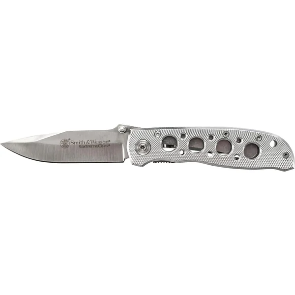 Smith & Wesson Extreme Ops Liner Lock Folding Knife Drop Point Blade