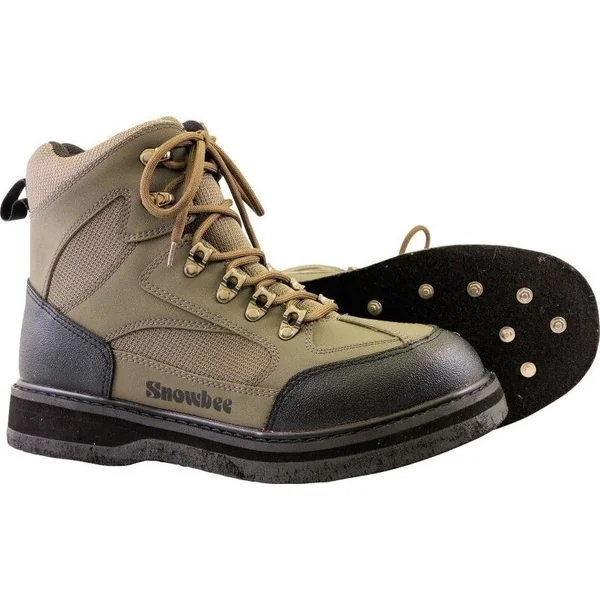 Snowbee Stream Trek Studded Felt/Rubber Sole Wading Boots