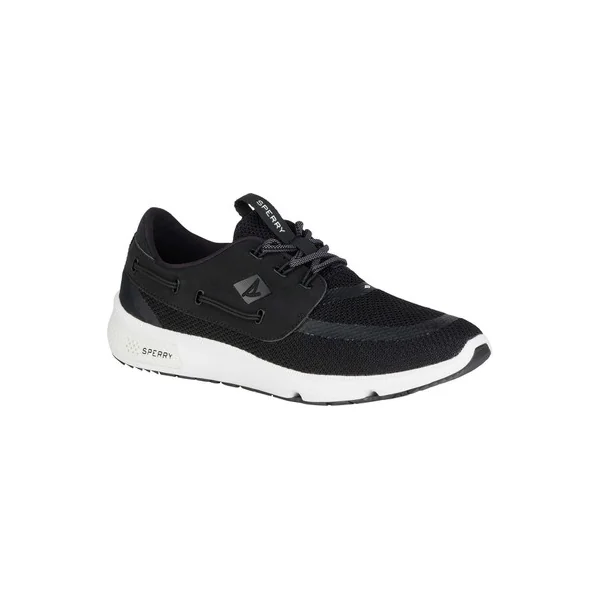 Sperry STS15524 7 Seas 3-Eye Boat Shoe - Black - Size 6