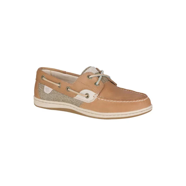 Sperry STS95589 Women's Koifish Boat Shoes Linen/Oat 5.5M