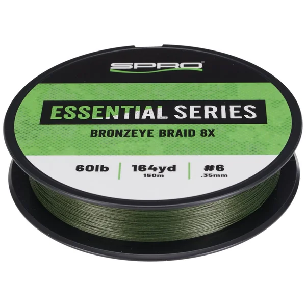 SPRO Essential Bronzeye 8X Moss Green Braided Line