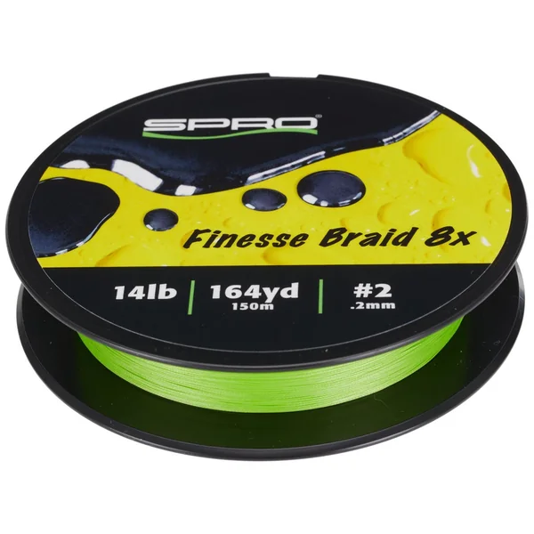 SPRO Finesse 8X Braided Line Lime Green
