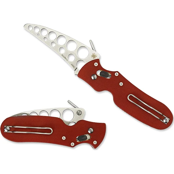 Spyderco P'Kal Trainer Red 2.95in Locking Knife