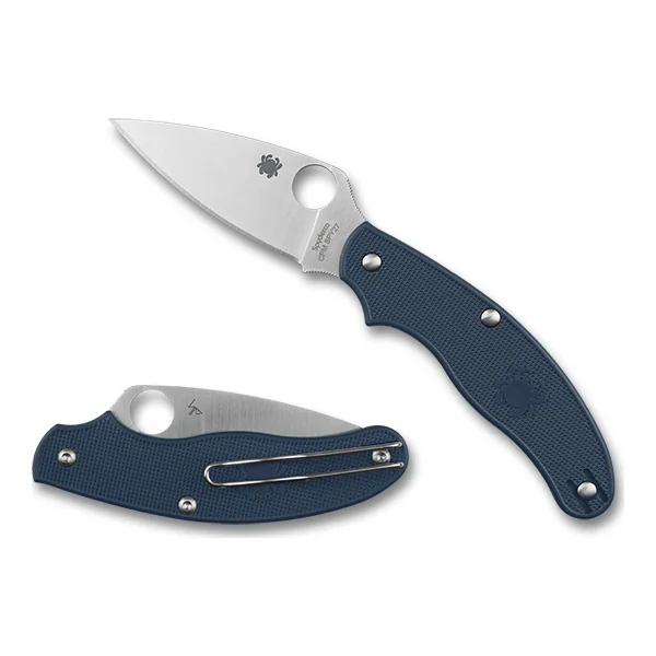 Spyderco UK Penknife LWT Cobalt Blue 2.98in Locking Knife