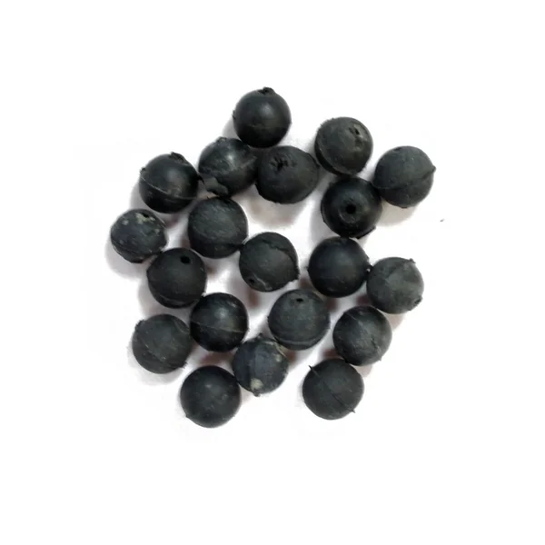Stillwater Black Rubber Beads