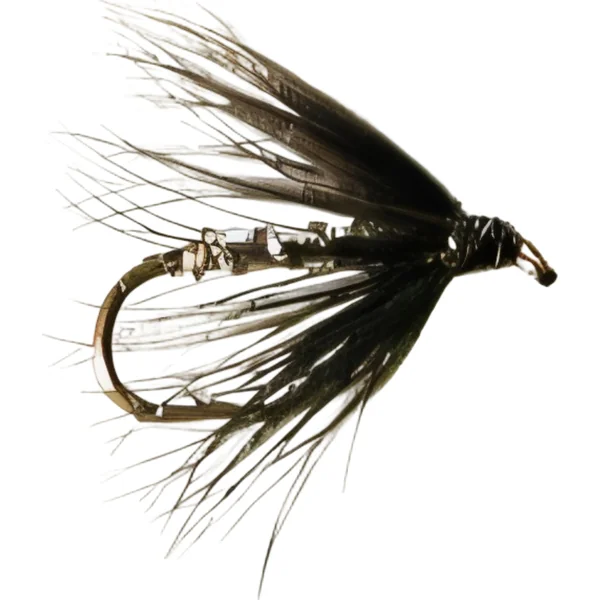 Stillwater Black+Silver Spider Wet - 1 Dozen