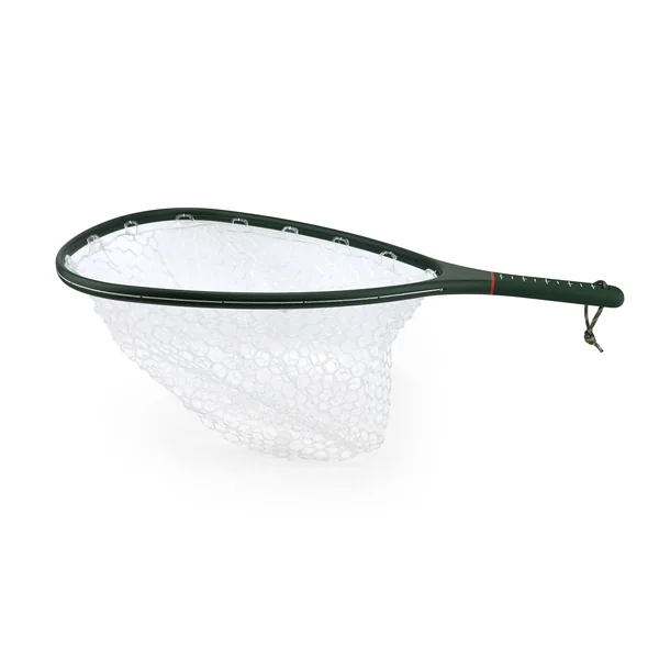 Stillwater Carbon Fibre Scoop Net with Silicone Ghost Mesh Dark Green