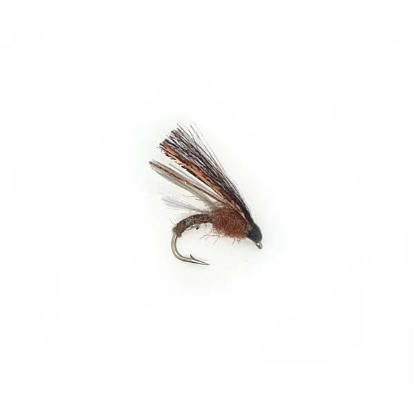 Stillwater Copper Sparkle Light Ginger Emerger Size 12 - 1 Dozen
