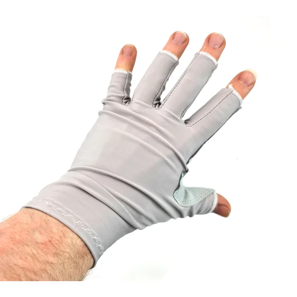 Stillwater Fly Fishing Grey Flats Stripping Gloves UPF 50+