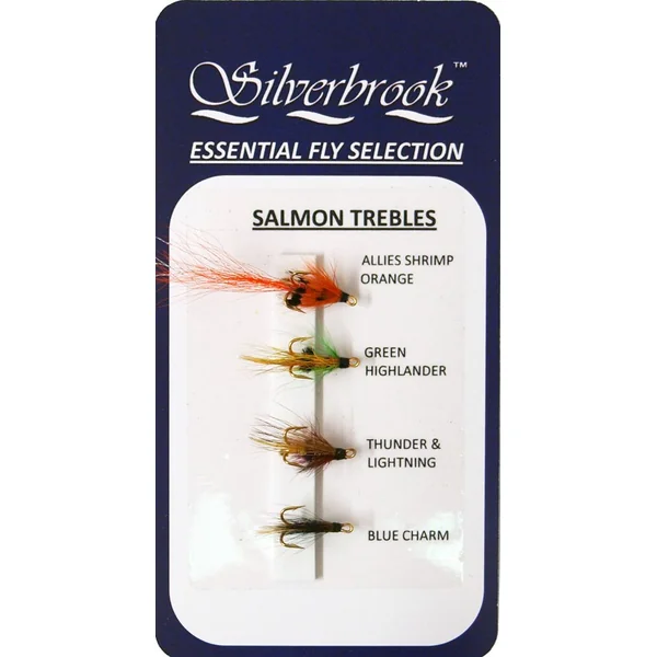 Stillwater Fly Selection 4 x Salmon Trebles