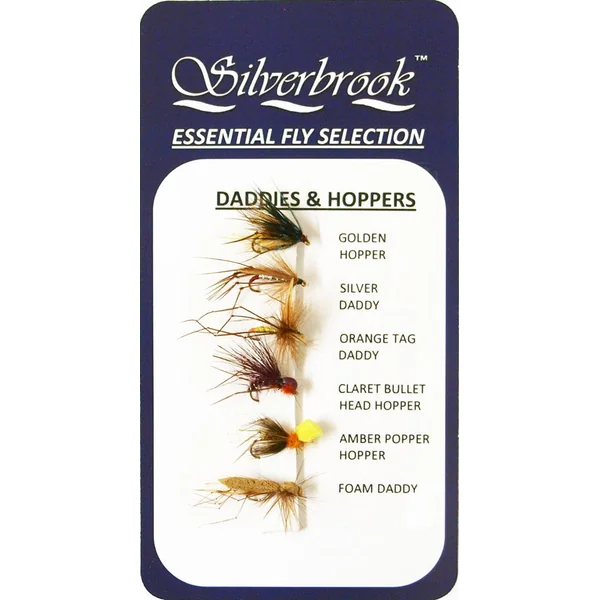 Stillwater Fly Selection 6 x Daddies & Hoppers