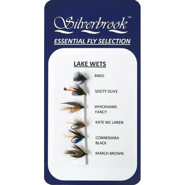 Stillwater Fly Selection 6 x Lake Wets