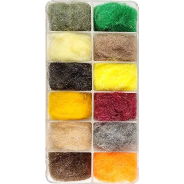 Stillwater Hare Plus 12 Colour Dubbing Selection