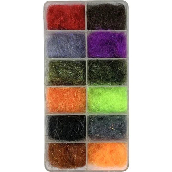 Stillwater Lightin 12 Colour Dubbing Selection