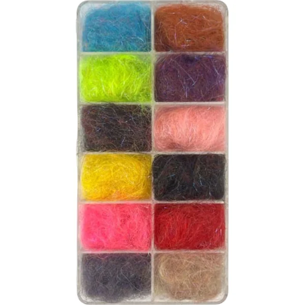 Stillwater Scud/Shrimp 12 Colour Dubbing Selection