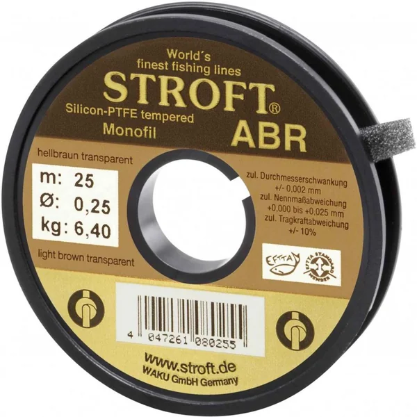 Stroft ABR 200m Trans Lightbrown Monofilament