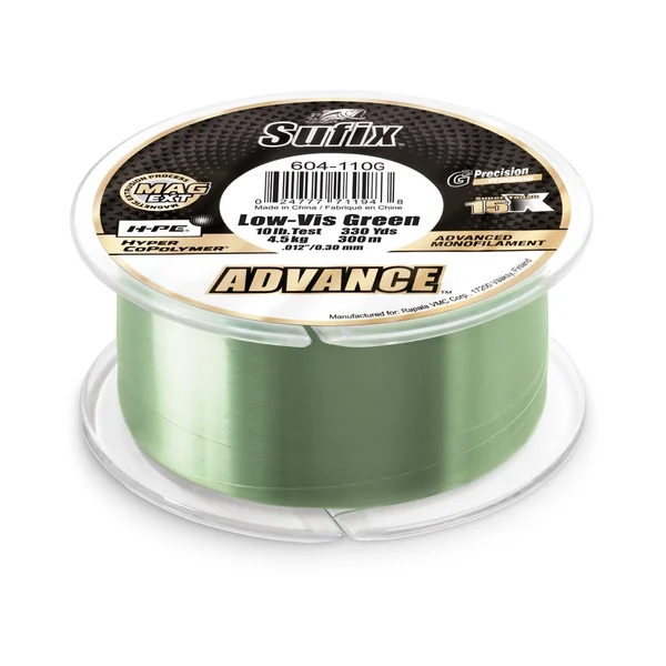Sufix Advance Green Monofilament Line