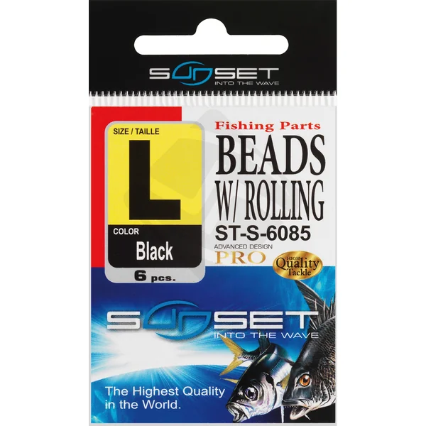 Sunset Beads With Rolling Swivel St-S-6085