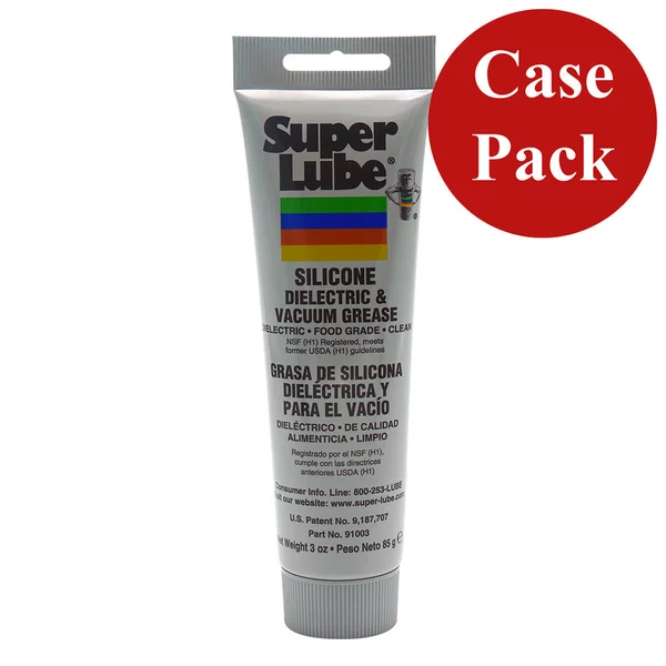 Super Lube Silicone Dielectric Vacuum Grease - 3oz Tube *Case of 12 [91003-CASE]