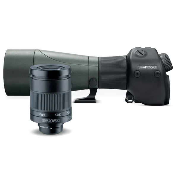 Swarovski Optik STR 80 Spotting Scope Bundle with MOA Reticle 20-60 x Eyepiece