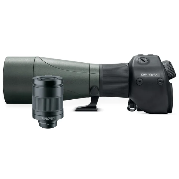 Swarovski Optik STR 80 Spotting Scope Bundle with MRAD Reticle 25-50 x W Eyepiece