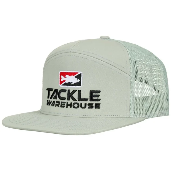 Tackle Warehouse 7 Panel Trucker Hat Quarry