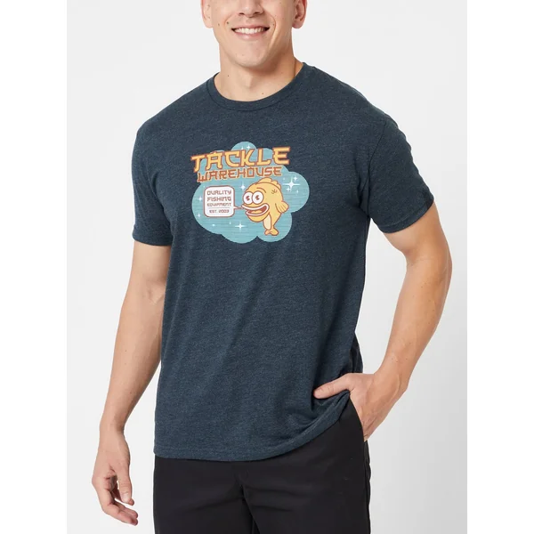 Tackle Warehouse Bubbles Short Sleeve Midnight Navy