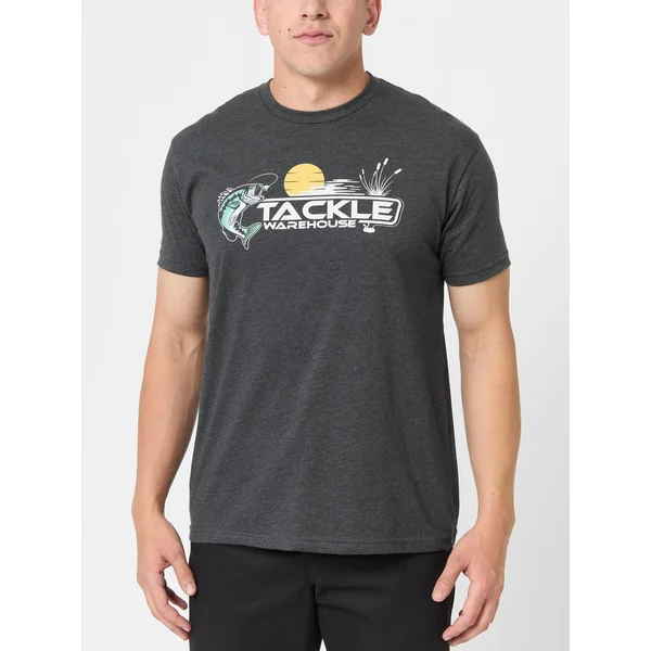 Tackle Warehouse First Cast Short Sleeve Shirt Charcoal