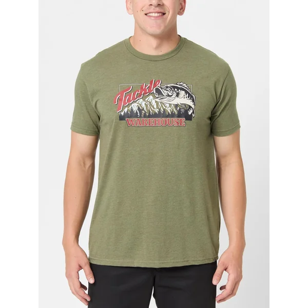 Tackle Warehouse Foothills Short Sleeve Shirt Military