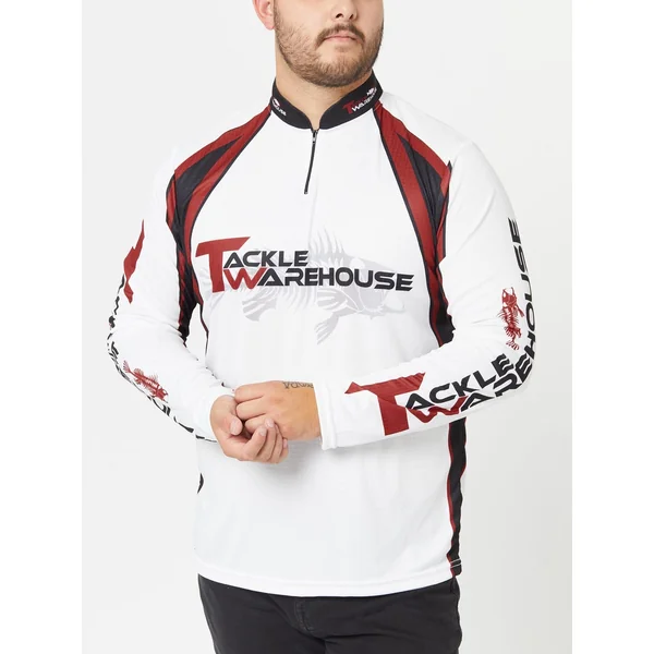 Tackle Warehouse Pro Gear Long Sleeve Zippered Jersey