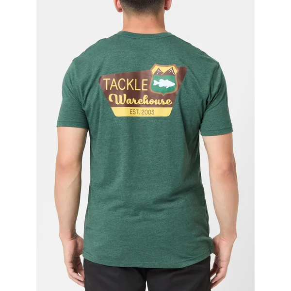 Tackle Warehouse State Park Short Sleeve Heather Forest