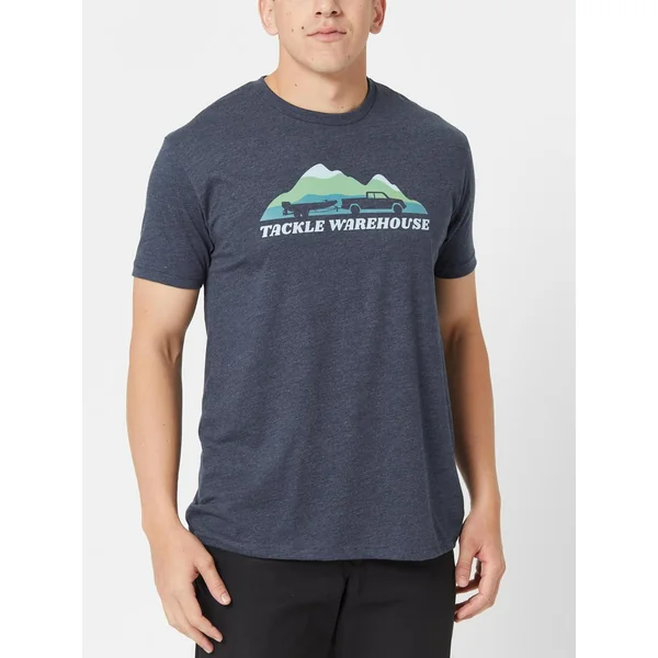 Tackle Warehouse Tail Lights Short Sleeve Midnight Navy