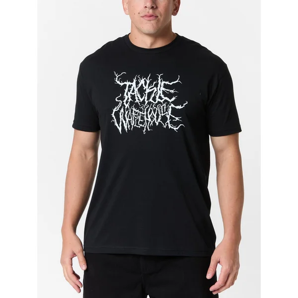 Tackle Warehouse Wicked Short Sleeve Shirt Black/White
