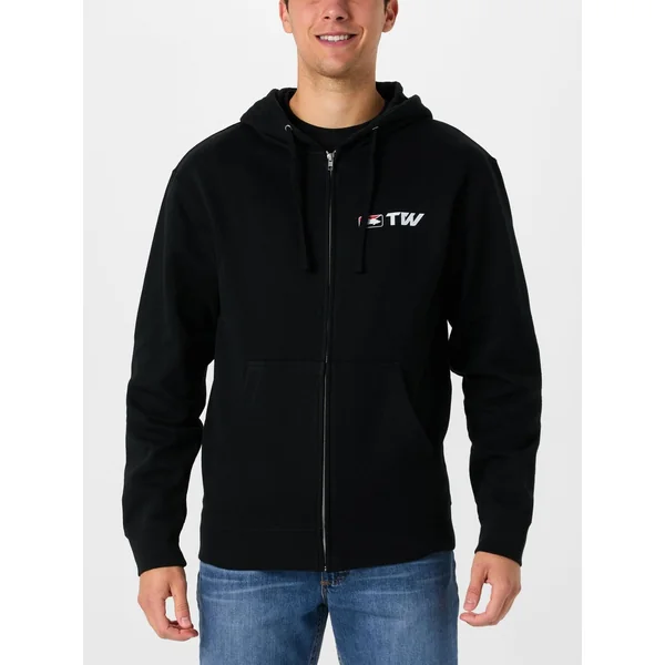 Tackle Warehouse Zip Hoodie Black