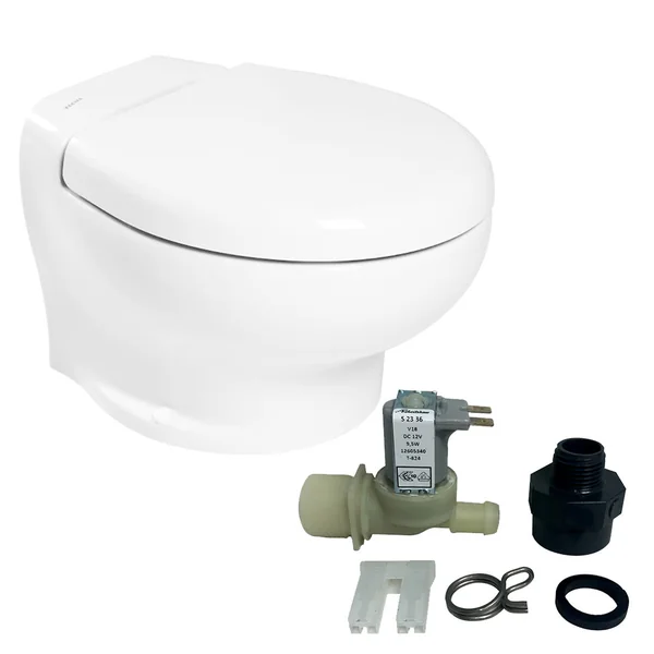 Thetford Nano Touch Compact Toilet Freshwater Kit - 12V [T-NAN012PW/TSFT/NA-FWKIT]